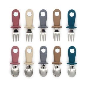 2PC/Set Baby Silicone Tableware