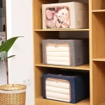 Large Capacity Foldable Clothes & Blanket Organizer