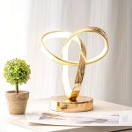 1pc Klein Universe Artistic Table Lamp - USB Powered, Three-Color Dimming, Perfect for Bedroom, Living Room, Study Desk, and Luxury Atmosphere Lighting.