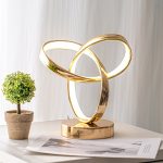 1pc Klein Universe Artistic Table Lamp - USB Powered, Three-Color Dimming, Perfect for Bedroom, Living Room, Study Desk, and Luxury Atmosphere Lighting.