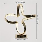 1pc Advanced And Simple Table Lamp, Modern Design Metal Table Lamp For Home Decoration, For Dining Room, Living Room, Bedroom Lighting & Home Décor