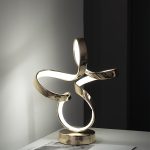 1pc Advanced And Simple Table Lamp, Modern Design Metal Table Lamp For Home Decoration, For Dining Room, Living Room, Bedroom Lighting & Home Décor