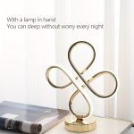 1pc Modern Bedside Table Light, USB Powered Desk Lamp For Living Room, Bedroom, Office, Nightstand, Bookshelf, Lighting & Home Décor