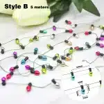 5M Christmas tree DIY Bulbs Garland Christmas Ornaments Home Decoration Xmas wreath Ornaments Christmas Party Decorations