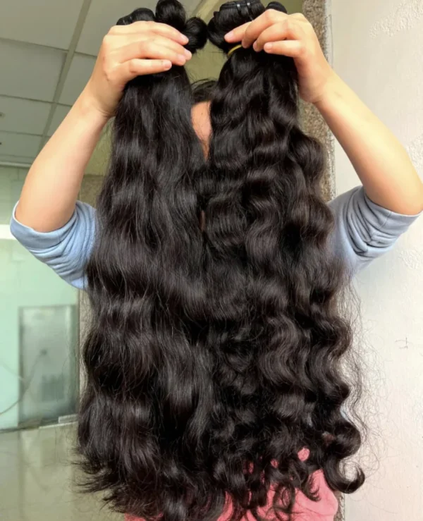 Raw Soft Human Hair Extensions