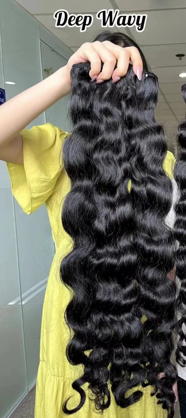 Raw Soft Human Hair Extensions