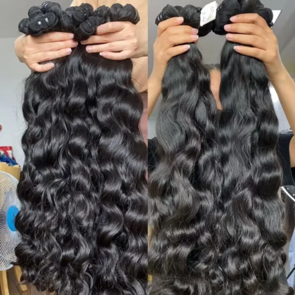 Raw Soft Human Hair Extensions