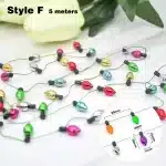 5M Christmas tree DIY Bulbs Garland Christmas Ornaments Home Decoration Xmas wreath Ornaments Christmas Party Decorations