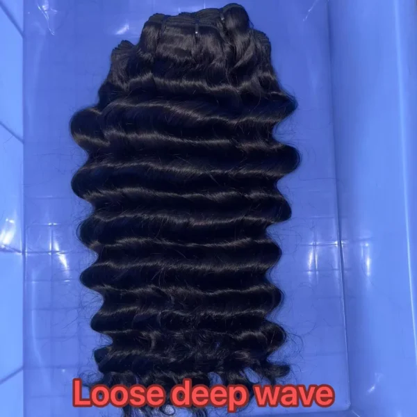 Raw Soft Human Hair Extensions