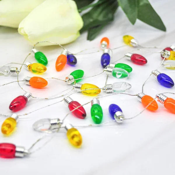 5M Christmas tree DIY Bulbs Garland Christmas Ornaments Home Decoration Xmas wreath Ornaments Christmas Party Decorations