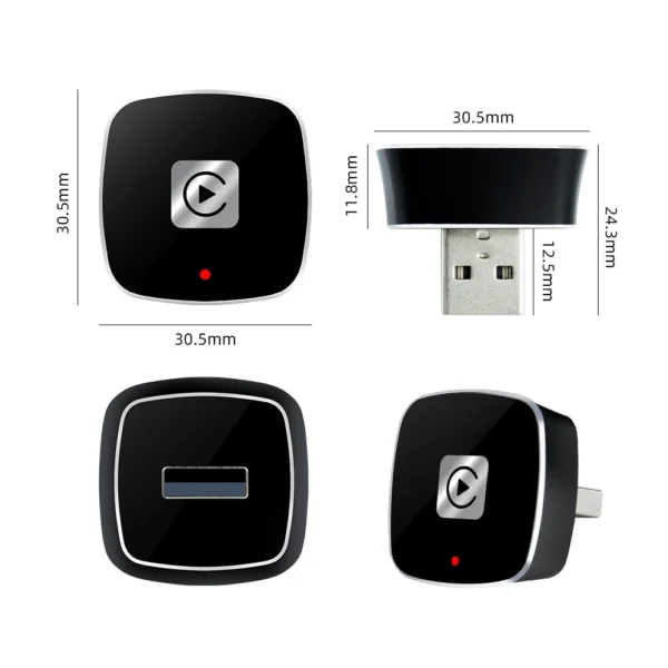 SE14 Mini Android Auto / Carplay Plug Play 2 in 1 USB Wireless  Android Auto & CarPlay
