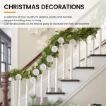 ABYN-Christmas Ball Baubles Big Tree Decorations Balls Xmas Party Hanging Ornaments Christmas Decorations For New Year