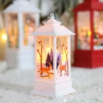 Christmas Lantern Light Merry Christmas Decorations for Home 2025 Navidad Christmas Tree Ornaments Xmas Gifts New Year 2026