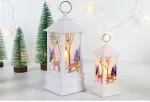Christmas Lantern Light Merry Christmas Decorations for Home 2025 Navidad Christmas Tree Ornaments Xmas Gifts New Year 2026