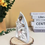 Resin Christmas Religious Holy Family Festival Decorations Crafts Ornaments