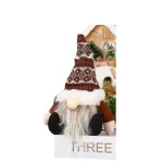 Christmas decoration supplies knitted hat spherical forest old man pendant creative doll pendant tree pendant