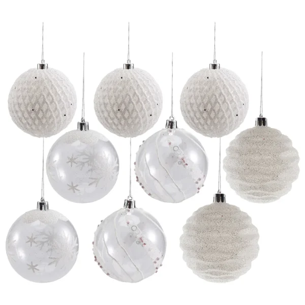 ABYN-Christmas Ball Baubles Big Tree Decorations Balls Xmas Party Hanging Ornaments Christmas Decorations For New Year