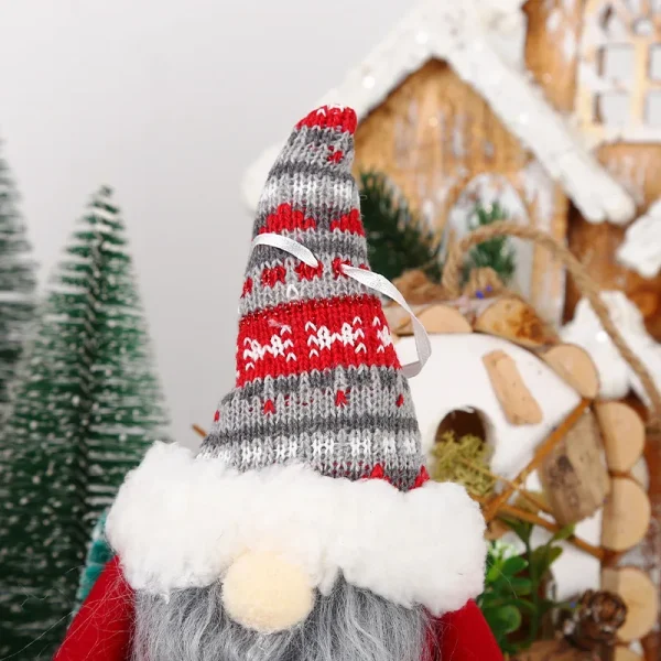Christmas decoration supplies knitted hat spherical forest old man pendant creative doll pendant tree pendant