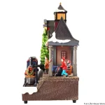 Christmas Desktop Decorations, Luminous Music House Scene, Atmosphere Crafts, Ornaments, Children's Gifts, Party Gifts, New