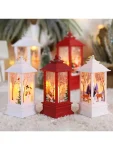 Christmas Lantern Light Merry Christmas Decorations for Home 2025 Navidad Christmas Tree Ornaments Xmas Gifts New Year 2026