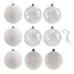 ABYN-Christmas Ball Baubles Big Tree Decorations Balls Xmas Party Hanging Ornaments Christmas Decorations For New Year