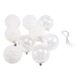 ABYN-Christmas Ball Baubles Big Tree Decorations Balls Xmas Party Hanging Ornaments Christmas Decorations For New Year