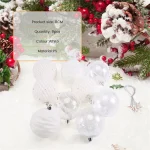 ABYN-Christmas Ball Baubles Big Tree Decorations Balls Xmas Party Hanging Ornaments Christmas Decorations For New Year