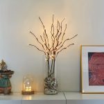 1pc 20 LED Branch Lights, Indoor Decoration Lighting For Weddings, Birthdays, Christmas Fairy Lights, With Branch Design (No Batteries, Please Bring Your Own 2 AA Batteries)