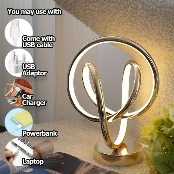 1pc Advanced And Simple Table Lamp, For Living Room, Bedroom, Office, Nightstand, Bookshelf, Lighting & Home Décor