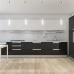 Chandelier Ceiling Light, LED Kitchen Lighting Crystal Chandelier for Kitchen Island, 1-Light Integrated Kitchen Pendant with Bubble Glass Modern Island Lamp