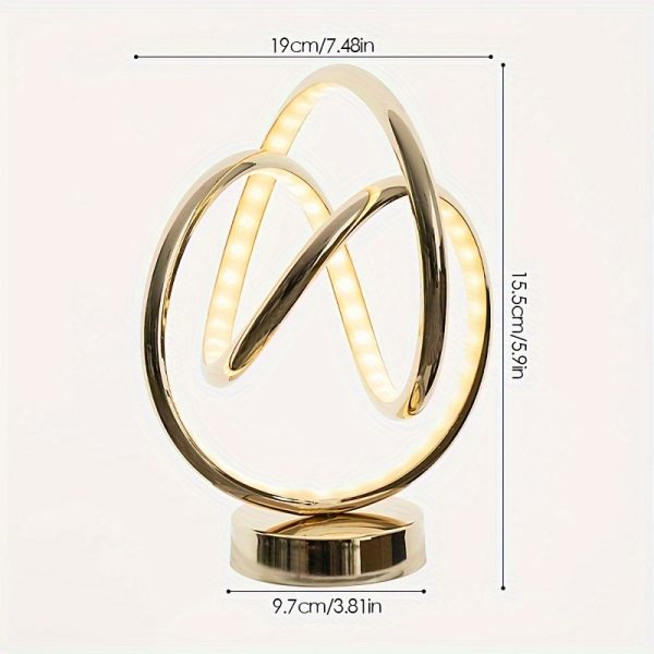 1pc Advanced And Simple Table Lamp, For Living Room, Bedroom, Office, Nightstand, Bookshelf, Lighting & Home Décor